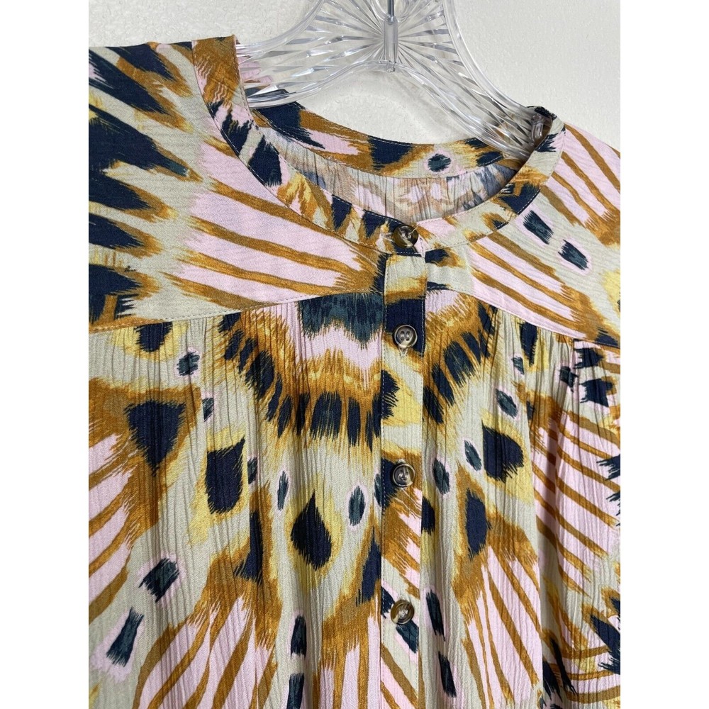 ba&sh Multicolor Button Down Shirt - Picture 4 of 12